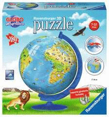 GLOBO MUNDO PUZLE 3D