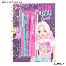 NEON DOODLE BOOK  TOP MODEL
