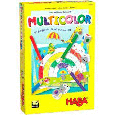 MULTICOLOR  JUEGO DE DADOS Y COLOREAR