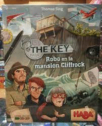 THE KEY  ROBO EN LA MANSION CLIFFROCK  JUEGO DE MESA