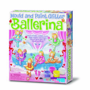 4M  KIT PARA MODELAR Y PINTAR CON YESO  BAILARINAS