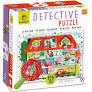 DETECTIVE PUZLE  EN MI CASA  (CON LUPA) 108 PCS  3/6 AIS
