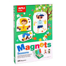 ESTACIONES DEL AO  SEASONS MAGNETS