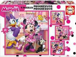 PUZZLES PROGRSIVOS MINNIE