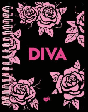 LIBRETA TAPA DURA A5 LA VECINA RUBIA ROSAS (ROSA)