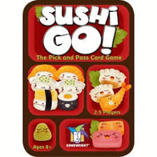 SUSHI GO!!  UN JUEGO PARA COMER CARTAS