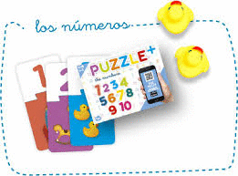 PUZZLE  LOS  NUMEROS   15 PCAS