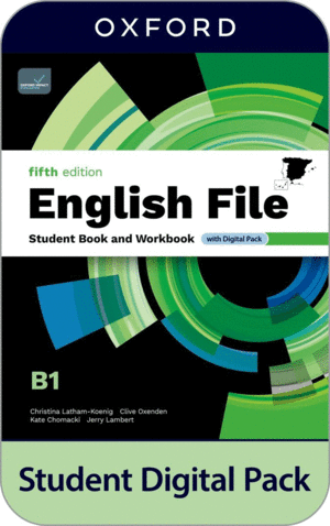 //ENGLISH FILE B1 5 EDIT  STUDENT+WORBOOK WO KEY