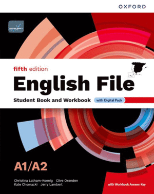 ENGLISH FILE A1/A2  5 EDIT  STUDENT+WORB+KEY