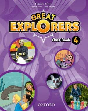 GREAT EXPLORERS 4  CLASS BOOK