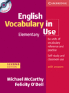 ENGLISH VACABULARY IN USE  ELEMENTARY +CD
