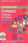 COMPACT PRELIMINARY FOR SCHOOLS STUDENT'S BOOK WITHOUT ANSWERS WITH CD-ROM