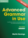 ADVANCED GRAMMAR IN USE +KEY