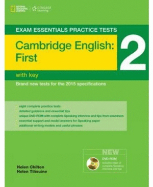 CAMBRIDGE ENGLISH FIRST 2 PRACTICES TESTS WITH KEY
