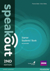 SPEAKOUT STARTER STUDENT+DVD  2ED NUEVA