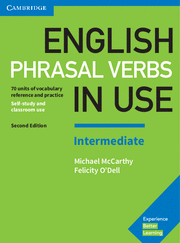 ENGLISH PHRASAL VERBS IN USE INTERMEDIATE BOOK WITH ANSWERS