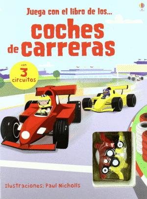 COCHES DE CARRERAS    JUEGA CON EL LIBRO DE LOS