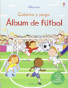 ALBUM DE FUTBOL    COLOREO Y PEGO