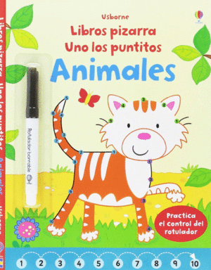 LOS ANIMALES PUNTO A PUNTO  LIBRO PIZARRA