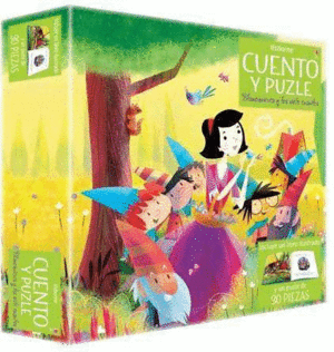 BLANCANIEVES Y LOS SIETE ENANITOS  CAJA CUENTO+PUZLE