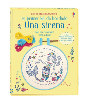 UNA SIRENA   MI PRIMER KIT DE BORDADO