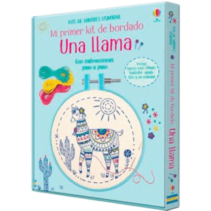 UNA LLAMA   MI PRIMER KIT DE BORDADO