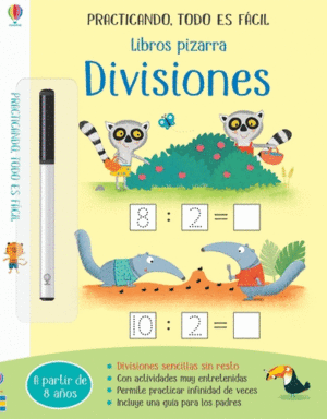 LIBROS PIZARRA - DIVISIONES