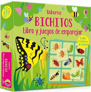 BICHITOS    LIBRO Y JUEGO DE EMPAREJAR