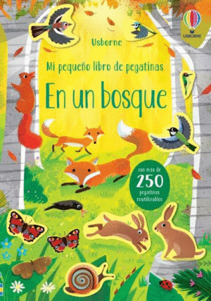 EN UN BOSQUE MI PEQUEO LIBRO DE PEGATIN