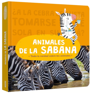 ANIMALES DE LA SABANA  CARTONE
