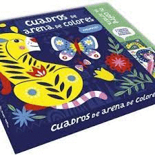 CUADROS DE ARENA DE COLORES  ANIMALES