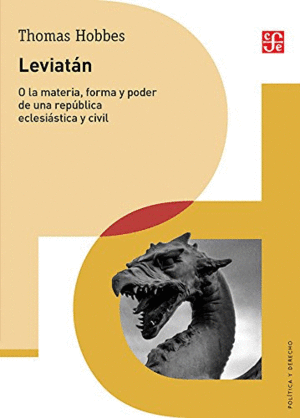 LEVIAT�N, O LA MATERIA, FORMA Y PODER DE UNA REP�BLICA ECLESI�STICA Y CIVIL
