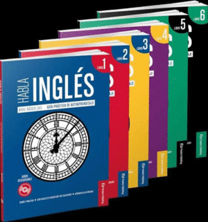 HABLA INGLES  -PACK-  COLECCION COMPLETA LIBROS