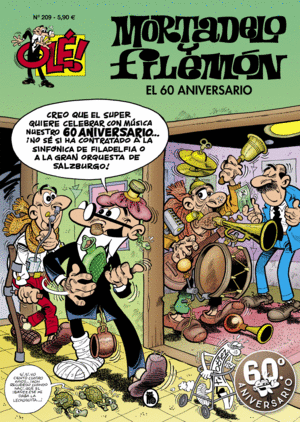 OL MORTADELO 209  EL 60 ANIVERSARIO