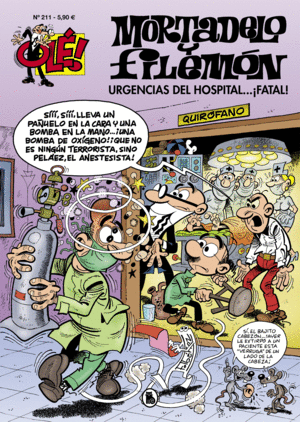 OLE MORTADELO 211 URGENCIAS DEL HOSPITAL