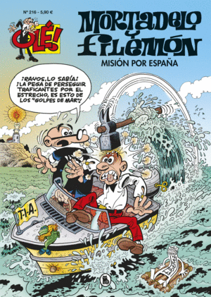 OLE MORTADELO 217 MISIN POR ESPAA