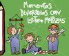 MOMENTOS DIVERTIDOS CON LAS TRES MELLIZA