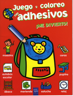 ME DIVIERTO JUEGO Y COLOREO ADHESIVOS