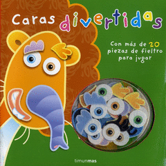 CARAS DIVERTIDAS   -PIEZAS FIELTRO PARA JUGAR-