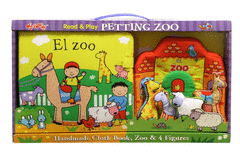EL ZOO   LEEER Y JUGAR  LIBRO TELA MALETA