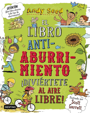 EL LIBRO ANTIABURRIMIENTO 2  DIVIERTETE AL AIRE LIBRE