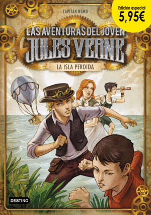 LAS AVENTURAS DEL JOVEN JULES VERNE 1 LA ISLA PERDIDA  EDICION 5,95