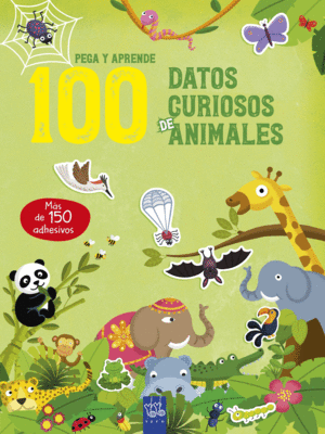 100 DATOS CURIOSOS DE ANIMALES  PEGATINAS
