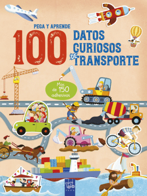 100 DATOS CURIOSOS DE TRASNPORTE  PEGATINAS