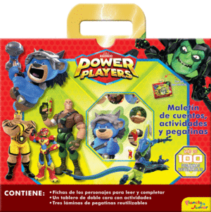 POWER PLAYERS. MALETN DE CUENTOS, ACTIVIDADES Y PEGATINAS