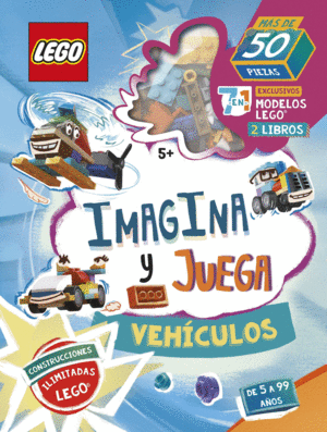 LEGO VEHÍCULOS  IMAGINA Y JUEGA