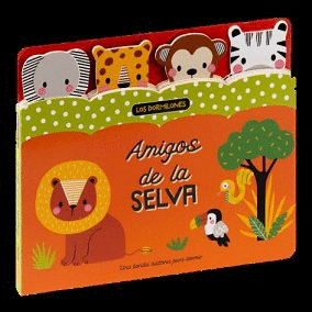 LOS DORMILONES   AMIGOS DE LA SELVA    CARTONE