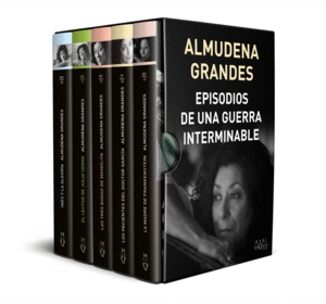 ALMUDENA GRANDES ESTUCHE EPISODIOS DE UNA GUERRA INTERMINABLE