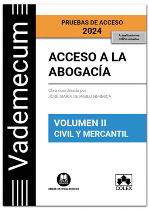 ACCESO A LA ABOGACA. VOLUMEN II. PARTE ESPECFICA CIVIL-MERCANTIL (3. EDICIN)