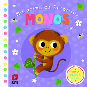 MONOS   MIS ANIMALES FAVORITOS  CARTONE